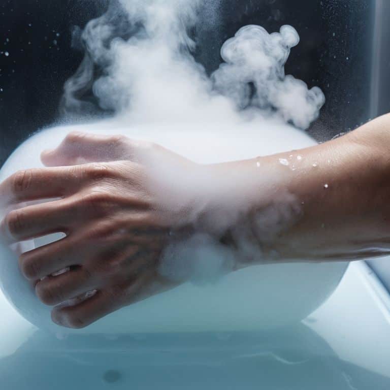 Cryotherapy treatment for pain relief