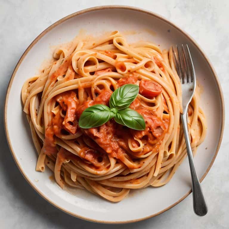 First Impressions Design pasta dish