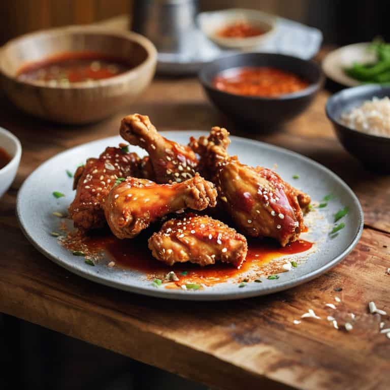 K-Town Fried Chicken Frenzy Dish