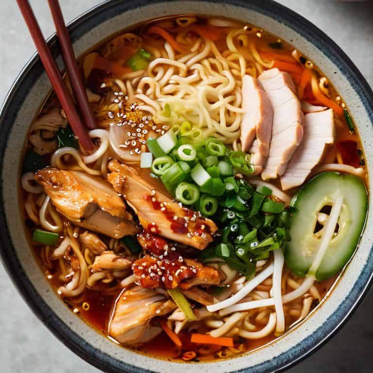 Key Features in Action Spicy Ramen