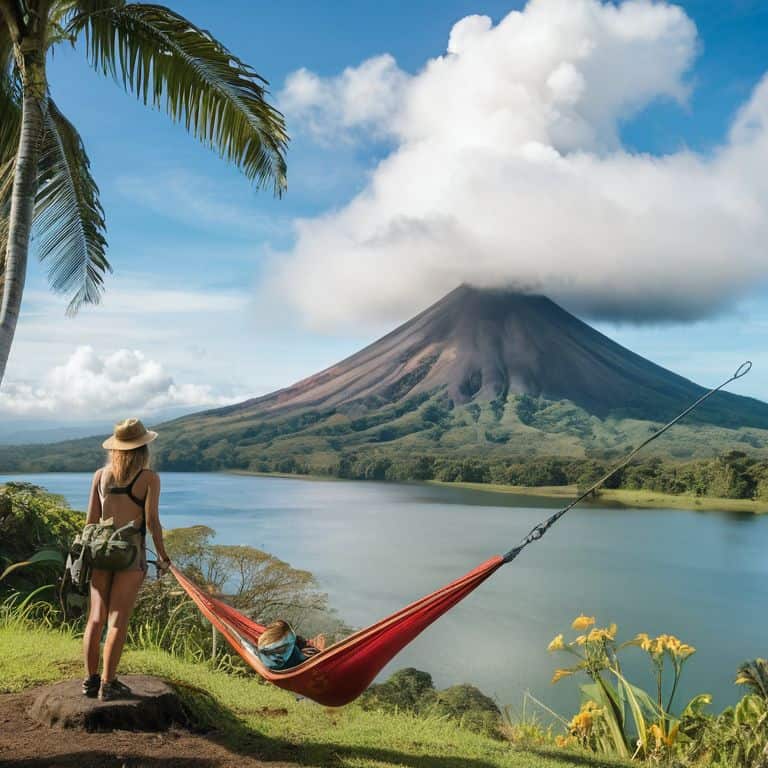 Tropical Oasis in Costa Rica landscape