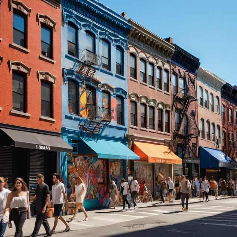 Unconventional New York Cityscape