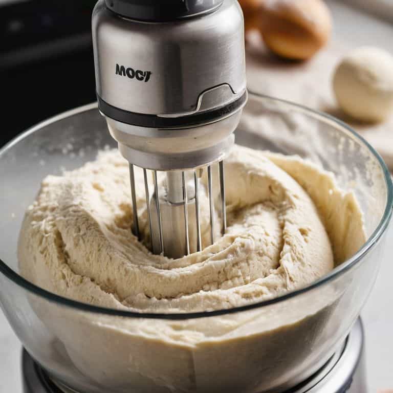 can a food processor knead dough