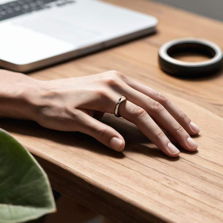 Oura Ring: At a Glance wearable