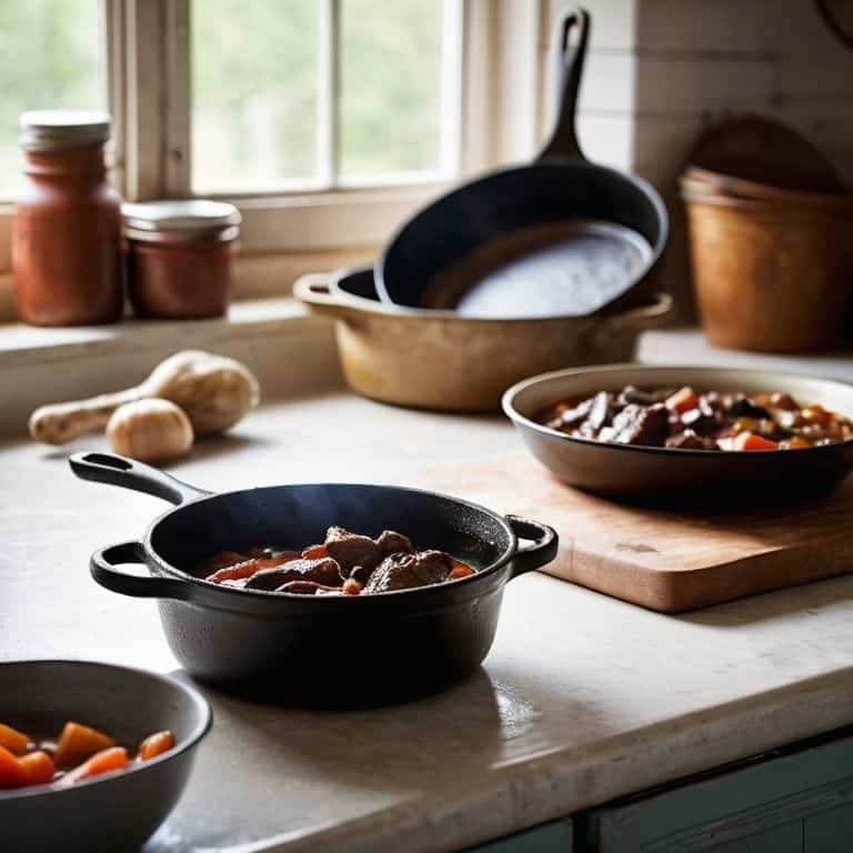 Enameled vs Traditional Cast Iron Cookware