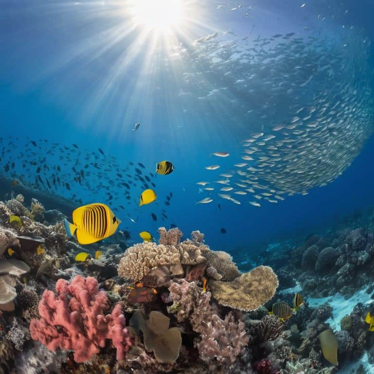 Key Features in Action underwater