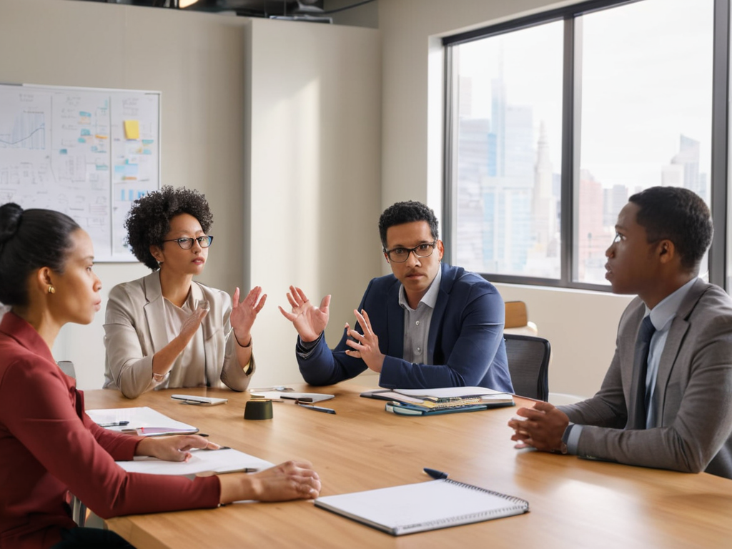 Collaborative problem solving tips together