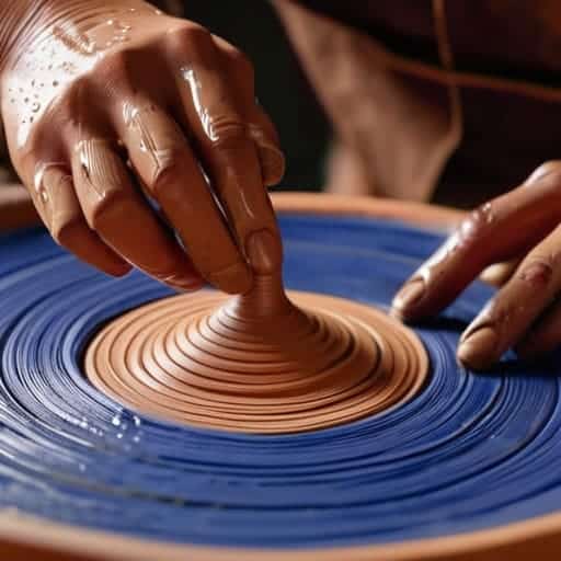 Nerikomi patterned clay geometric pottery masterclass.