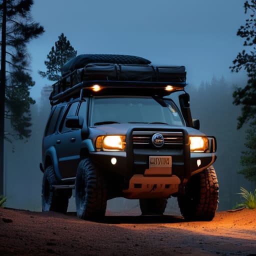 Stealth Overland Rig Architecture in motion.