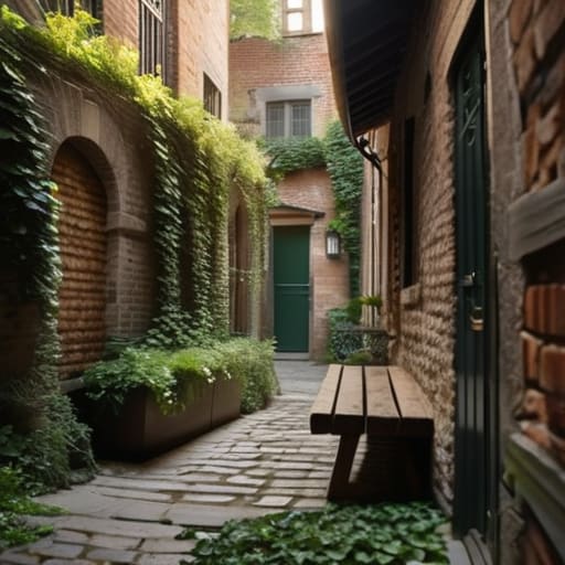 Hunting for hidden quiet spots in urban environments.