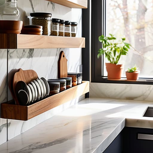 Maximizing Countertop Area in Tiny Kitchens With Style