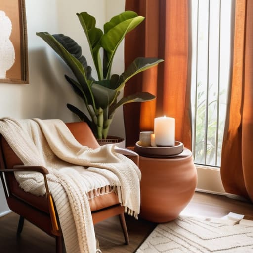 How to create a corner for reading and calls.
